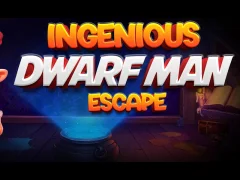 لعبة Ingenious Dwarf Man Escape على الانترنت