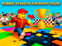 لعبة Robbie: Stand on the Right Color! على الانترنت