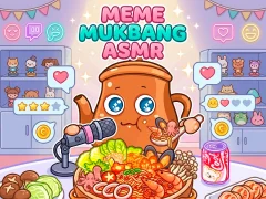 لعبة Meme Mukbang ASMR Game على الانترنت