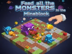 لعبة Feed all the MONSTERS in the Mineblock على الانترنت