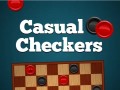 لعبة Casual Checkers على الانترنت