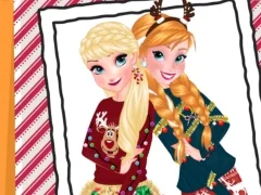 لعبة Sisters Ugly Xmas Sweater على الانترنت