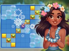لعبة Block Puzzle Tropical Story على الانترنت