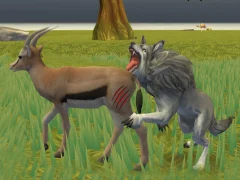 لعبة Wolf Life Simulator على الانترنت