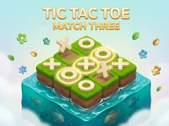 لعبة Tic Tac Toe: Match Three على الانترنت
