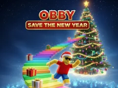 لعبة Obby Save the New Year على الانترنت