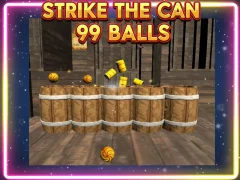 لعبة Strike The Can 99 balls على الانترنت
