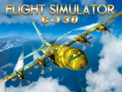 لعبة Flight Simulator C -130 على الانترنت