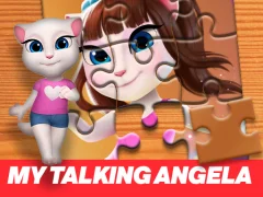 لعبة My Talking Angela Jigsaw Puzzle على الانترنت