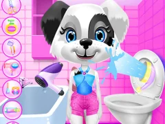 لعبة Lucy Dog Care على الانترنت