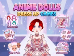 لعبة Anime Dolls Dress Up Games على الانترنت