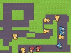 لعبة Dino Defence 2D على الانترنت