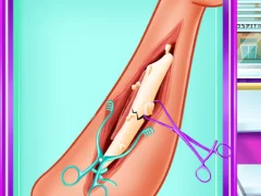 لعبة Ladybug Leg Surgery على الانترنت