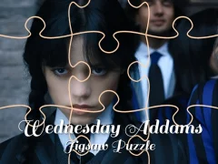 لعبة Wednesday Addams Jigsaw Puzzle على الانترنت