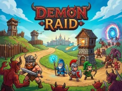 لعبة Demon Raid على الانترنت
