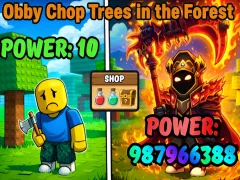 لعبة Obby Chop Trees in the Forest على الانترنت