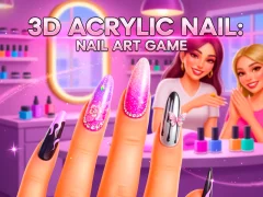 لعبة 3D Acrylic Nail: Nail Art Game على الانترنت