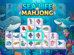 لعبة Sea life mahjong على الانترنت