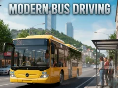 لعبة Modern Bus Driving على الانترنت
