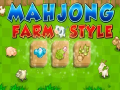 لعبة Mahjong Farm Style على الانترنت