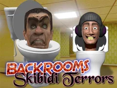 لعبة Backrooms Skibidi terrors على الانترنت