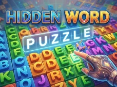 لعبة Hidden Word Puzzle على الانترنت