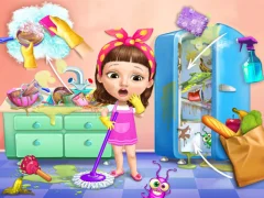 لعبة Sweet Baby Girl Cleanup Messy House على الانترنت