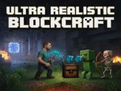 لعبة Ultra Realistic BlockCraft على الانترنت