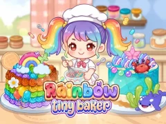 لعبة Rainbow Tiny Baker على الانترنت