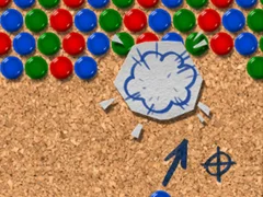 لعبة Pinboard Bubble Shooter على الانترنت