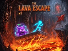 لعبة The Lava Escape على الانترنت