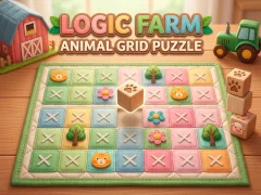 لعبة Logic Farm: Animal Grid Puzzle على الانترنت
