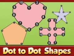 لعبة Dot To Dot Shapes على الانترنت