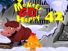 لعبة Monkey Go Happy Stage 42 على الانترنت
