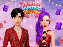 لعبة K-Pop Hunters Valentine Style على الانترنت