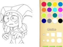 لعبة Pomni Coloring Book For Kids على الانترنت