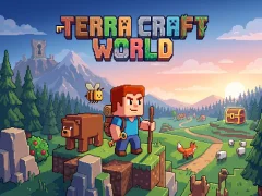 لعبة Terra Craft World على الانترنت