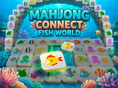 لعبة Mahjong Connect Fish World على الانترنت