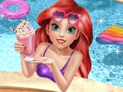 لعبة Mermaid Princess Pool Time على الانترنت