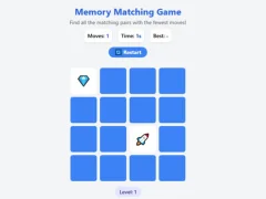 لعبة Memory Matching Game على الانترنت