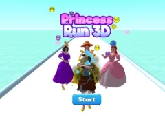 لعبة Princess Run 3D على الانترنت