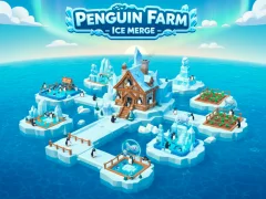 لعبة Penguin Farm - Ice Merge على الانترنت