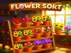 لعبة Flower Sort على الانترنت