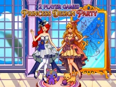لعبة 2 Player Games Princess Design Party على الانترنت