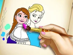لعبة Ice Kingdom Coloring Book على الانترنت