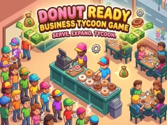 لعبة Donut Ready Business Tycoon Game على الانترنت