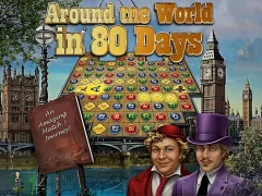 لعبة Around the World in 80 days على الانترنت