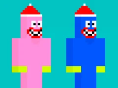 لعبة Noob Huggy Kissiy على الانترنت