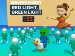 لعبة Chicken Jockey: Red Light Green Light على الانترنت