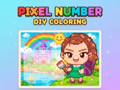 لعبة Pixel Number  DIY Coloring على الانترنت